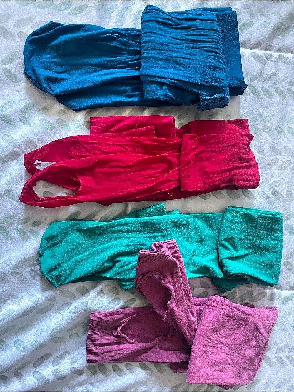 Vintage American Apparel pantyhose 4-Pair Bundle XS/S in brand new conditions